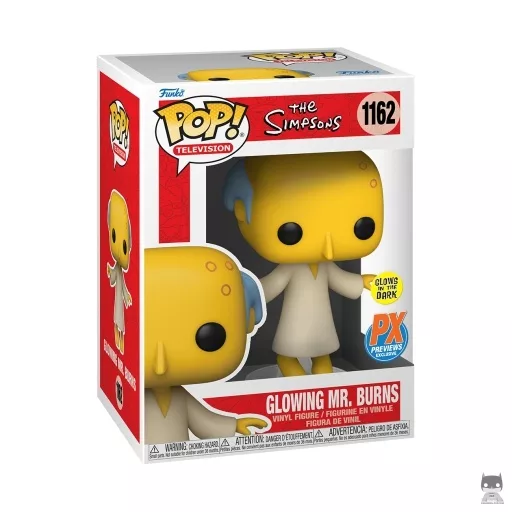 Figura Funko Pop! Sr. Burns brillante (Los Simpson)