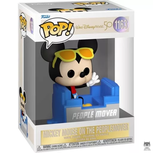 Figura Funko Pop! Mickey Mouse en el Peoplemover (50.º aniversario de Walt Disney World)