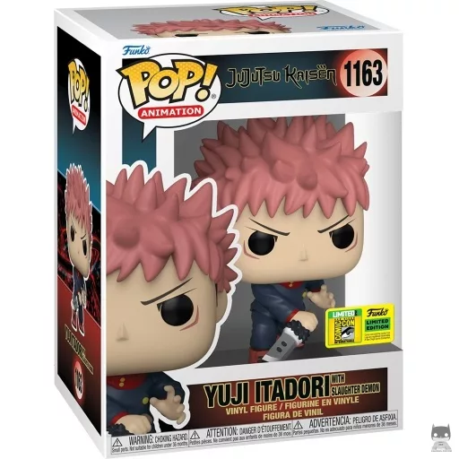 Figura Funko Pop! Yuji Itadori con el Demonio Asesino (Jujutsu Kaisen)