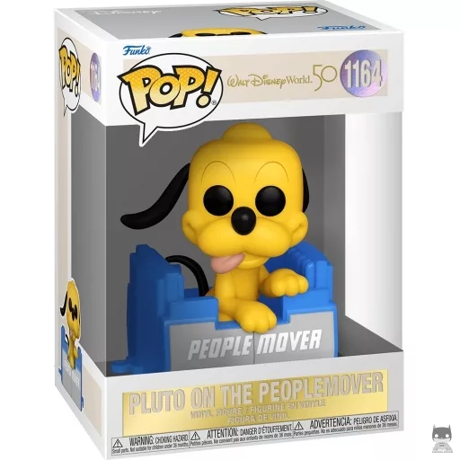 Figura Funko Pop! Pluto en el Peoplemover (50.º aniversario de Walt Disney World)