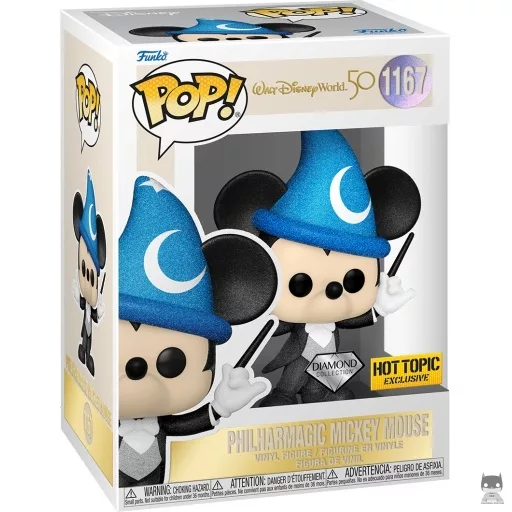 Figura Funko Pop! Mickey Mouse PhilharMagic (Purpurina de diamante) (Mickey Mouse)
