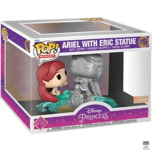 Figura Funko Pop! Ariel con la estatua de Eric (Princesas Disney)