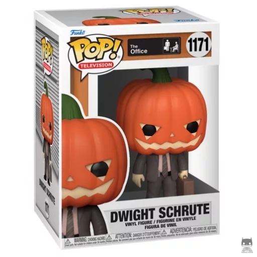 Figura Funko Pop! Dwight cabeza de calabaza (The Office)