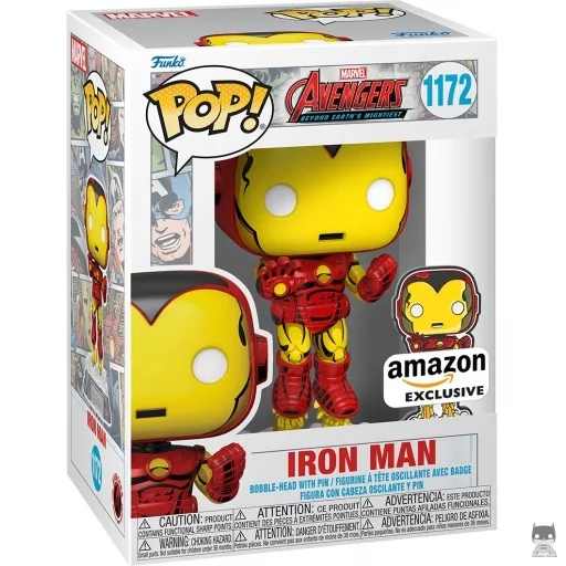 Figura Funko Pop! Iron Man (The Avengers: Beyond Earth's Mightiest)