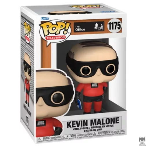 Figura Funko Pop! Kevin como superhéroe de Dunder Mifflin (The Office)