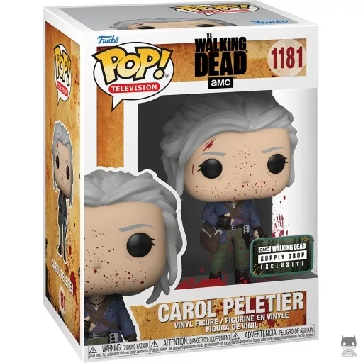 Figura Funko Pop! Carol Peletier (Ensangrentado) (The Walking Dead)