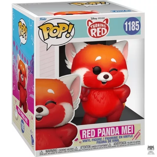Figura Funko Pop! Mei panda rojo (Supersized) (Red)