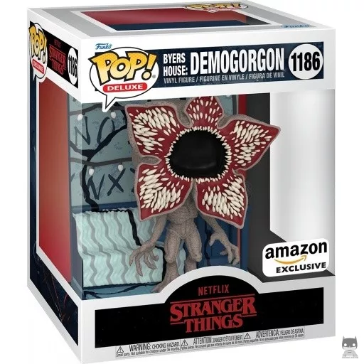 Figura Funko Pop! Casa de los Byers con Demogorgon (Build a Scene) (Stranger Things)