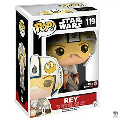 Figura Funko Pop! Rey con casco de Ala-X (Rey)