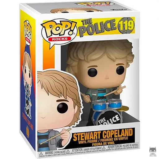 Figura Funko Pop! Stewart Copeland (The Police)