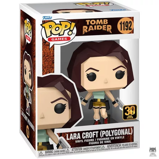 Figura Funko Pop! Lara Croft (Poligonal) (Tomb Raider)