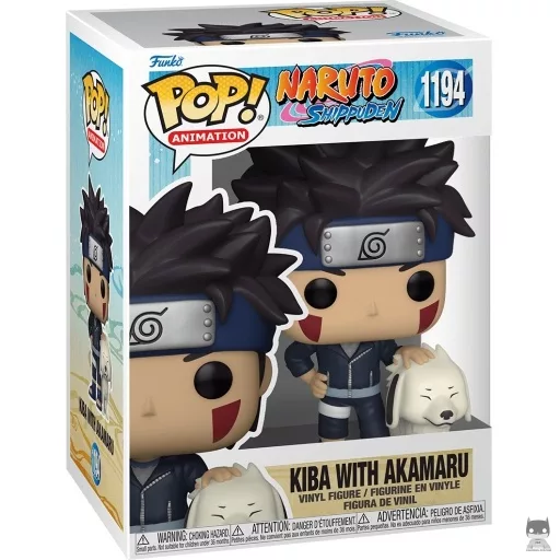 Figura Funko Pop! Kiba con Akamaru (Kiba Inuzuka)