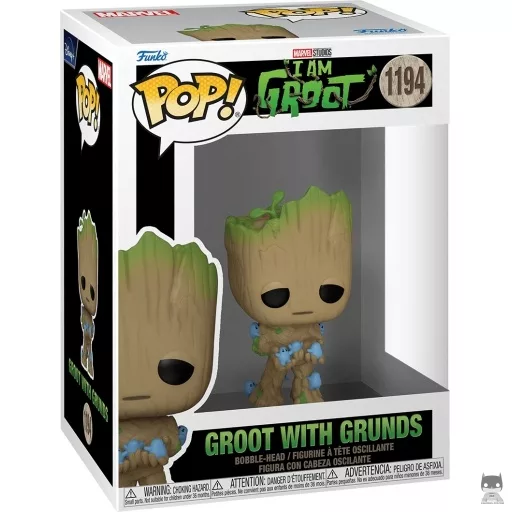 Figura Funko Pop! Groot con Grunds (Yo soy Groot)
