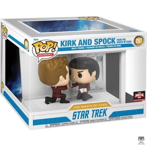 Figura Funko Pop! Kirk & Spock de La ira de Khan (Star Trek)