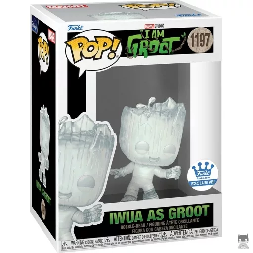Figura Funko Pop! Iwua como Groot (Translúcido) (Groot)