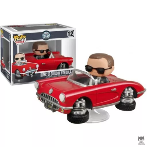 Figura Funko Pop! Phil Coulson (con Lola) (Rides)