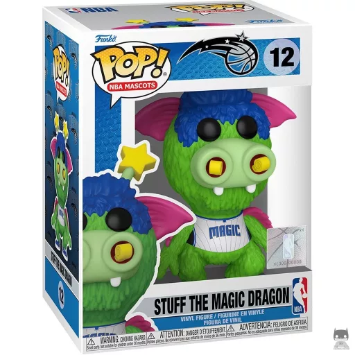 Figura Funko Pop! Stuff the Magic Dragon (Orlando Magic) (Mascotas NBA)
