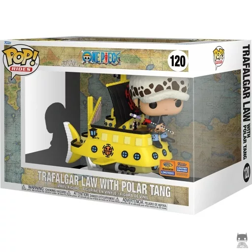 Figura Funko Pop! Trafalgar Law con el Polar Tang (One Piece)