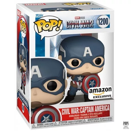Figura Funko Pop! Civil War: Capitán América (Capitán América: Civil War)
