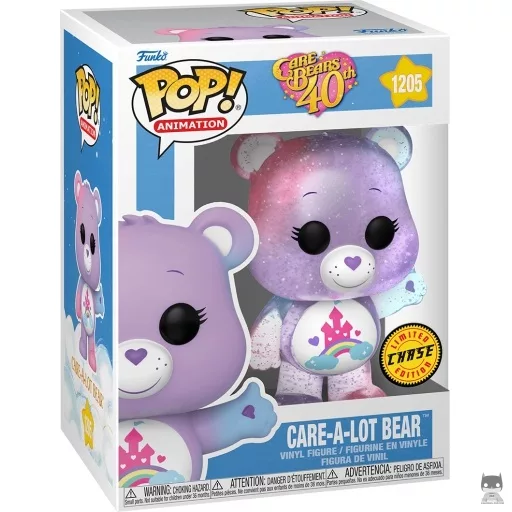 Figura Funko Pop! Care-A-Lot Bear (Chase, Translúcido & Brilla en la oscuridad) (Osos amorosos)