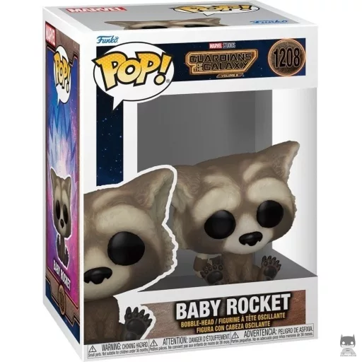 Figura Funko Pop! Rocket bebé (Rocket Raccoon)