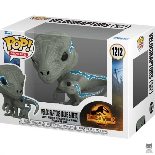 Figura Funko Pop! Velociraptores (Blue & Beta) (Blue)