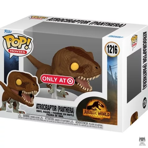 Figura Funko Pop! Atrociraptor (Panthera) (Jurassic World: Dominion)