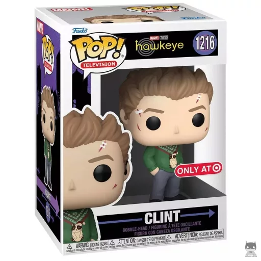 Figura Funko Pop! Clint herido (Ojo de Halcón)
