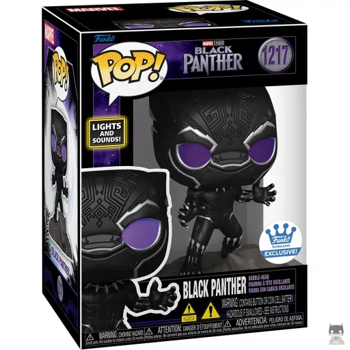Figura Funko Pop! Black Panther (Luces y sonido) (Luces y sonido)