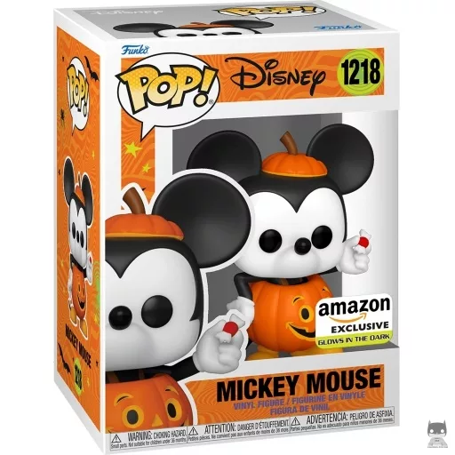 Figura Funko Pop! Mickey Mouse (Brilla en la oscuridad) (Disney Animation)