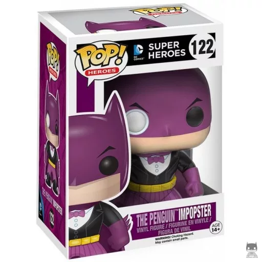Figura Funko Pop! Batman como Pingüino (DC Super Heroes)