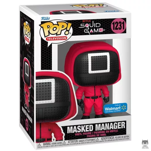 Figura Funko Pop! Soldado rojo con máscara de cuadrado (Soldado rojo)