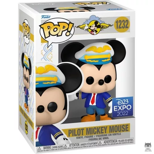 Figura Funko Pop! Mickey Mouse piloto (Mickey y sus amigos)