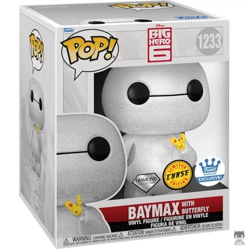Figura Funko Pop! Baymax con mariposa (Supersized & Chase) (Big Hero 6)