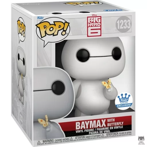 Figura Funko Pop! Baymax con mariposa (Supersized) (Big Hero 6)