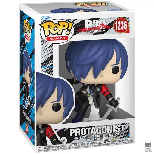 Figura Funko Pop! Protagonista masculino (Persona 3) (30.º aniversario) (Persona 30th)