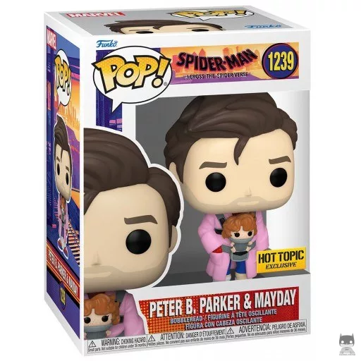 Figura Funko Pop! Peter B. Parker & Mayday (Spider-Man: Cruzando el Multiverso)