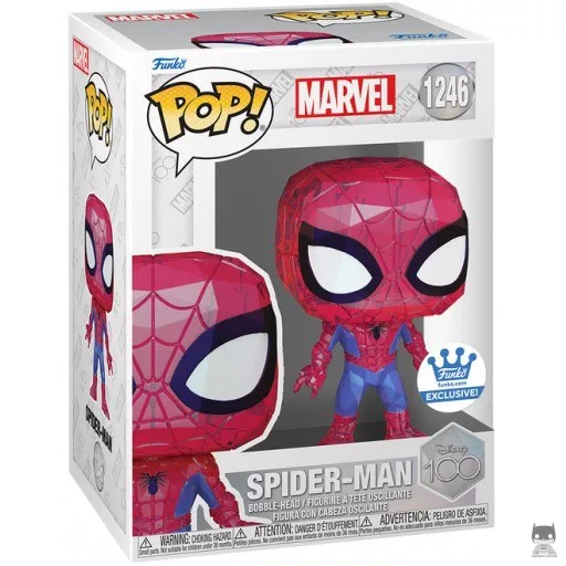 Figura Funko Pop! Spider-Man (Facetado) (Disney 100)
