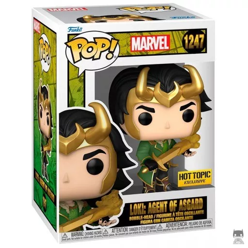 Figura Funko Pop! Loki, Agente de Asgard (Loki)