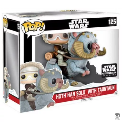 Figura Funko Pop! Han Solo en Hoth con tauntaun (Star Wars: Episodio V, El imperio contraataca)