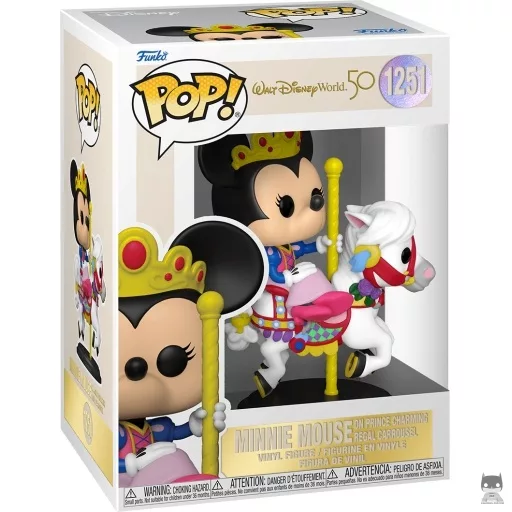 Figura Funko Pop! Minnie Mouse en el Prince Charming Regal Carrousel (Minnie Mouse)