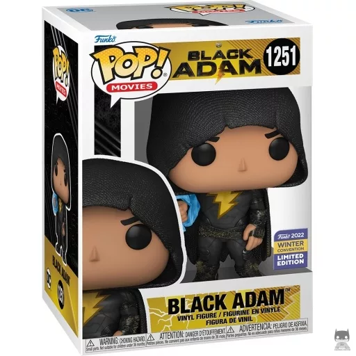 Figura Funko Pop! Black Adam con capa (Black Adam)