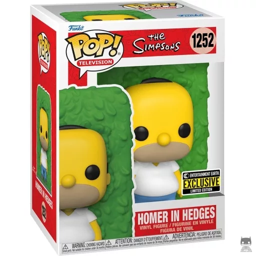 Figura Funko Pop! Homer en el seto (Homer Simpson)