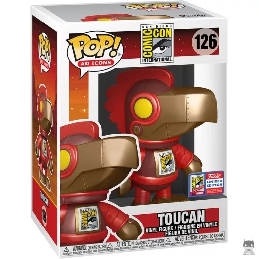 Figura Funko Pop! Tucán (Rojo) (Ad Icons)