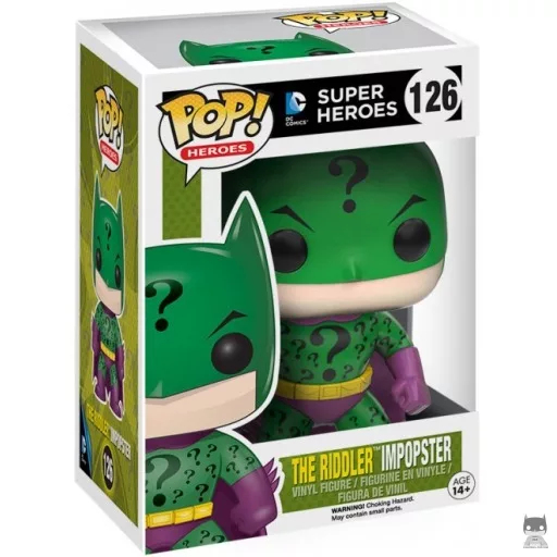 Figura Funko Pop! Batman como Enigma (DC Super Heroes)