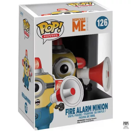 Figura Funko Pop! Minion alarma de incendios (Gru, mi villano favorito)