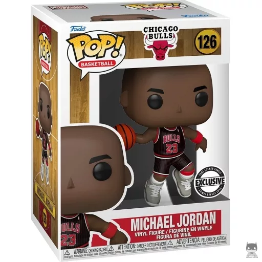 Figura Funko Pop! Michael Jordan (Camiseta negra) (Foot Locker)