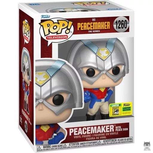Figura Funko Pop! Peacemaker con el símbolo de la paz (Peacemaker)