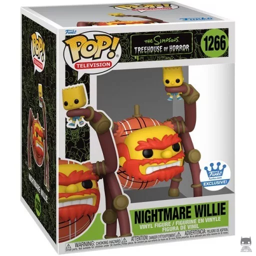 Figura Funko Pop! Willie araña (Supersized) (Los Simpson)