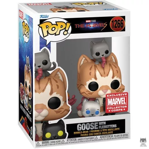 Figura Funko Pop! Goose con flerkittens (Goose)